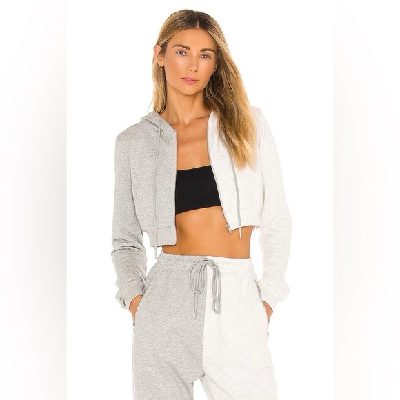 Superdown Renna Cropped Hoodie - Picture 1 of 4
